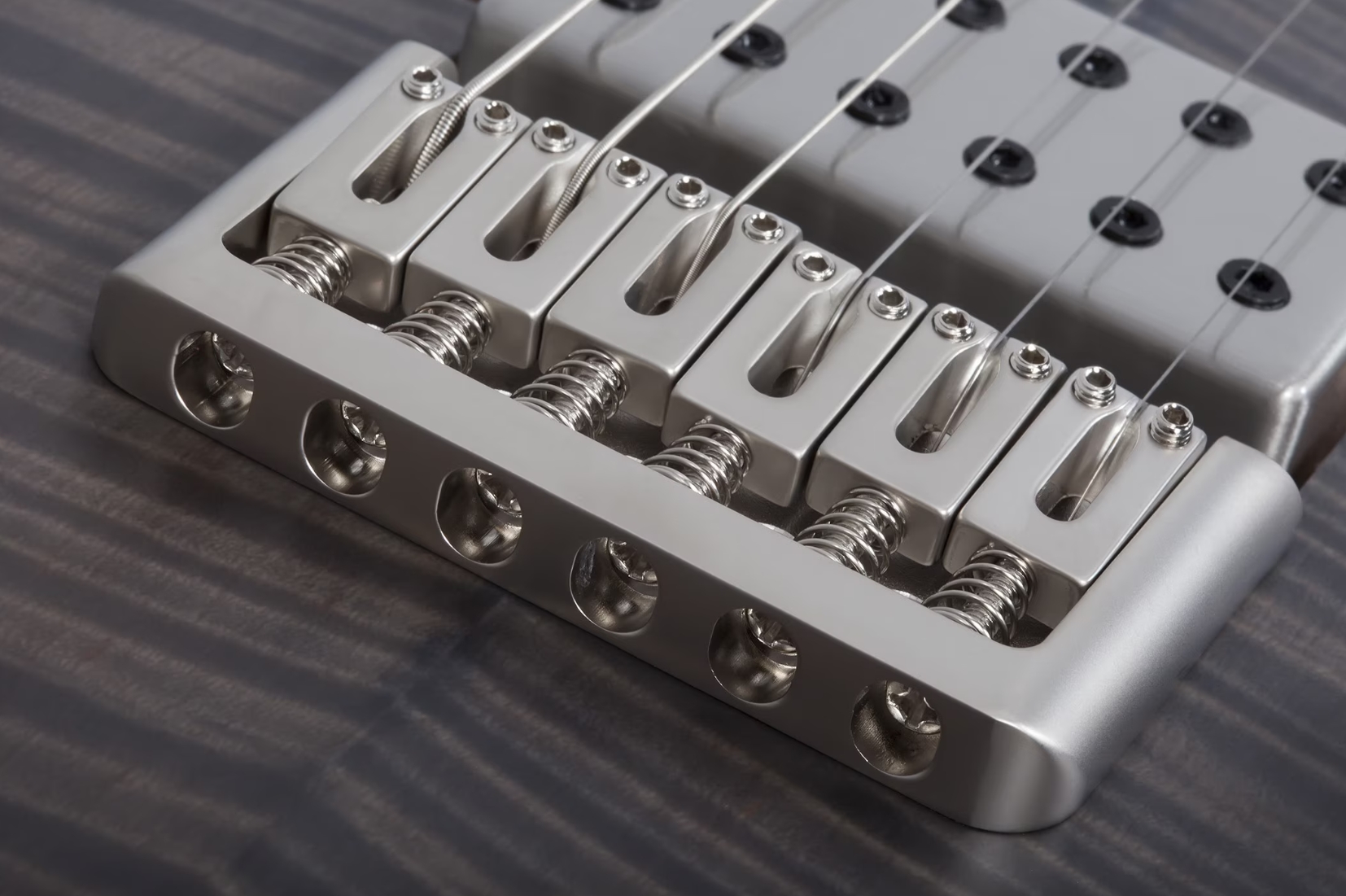 Schecter C1 Standard Plus 2h Ht Mn - Trans Black Burst - Elektrische gitaar in Strat vorm - Variation 4