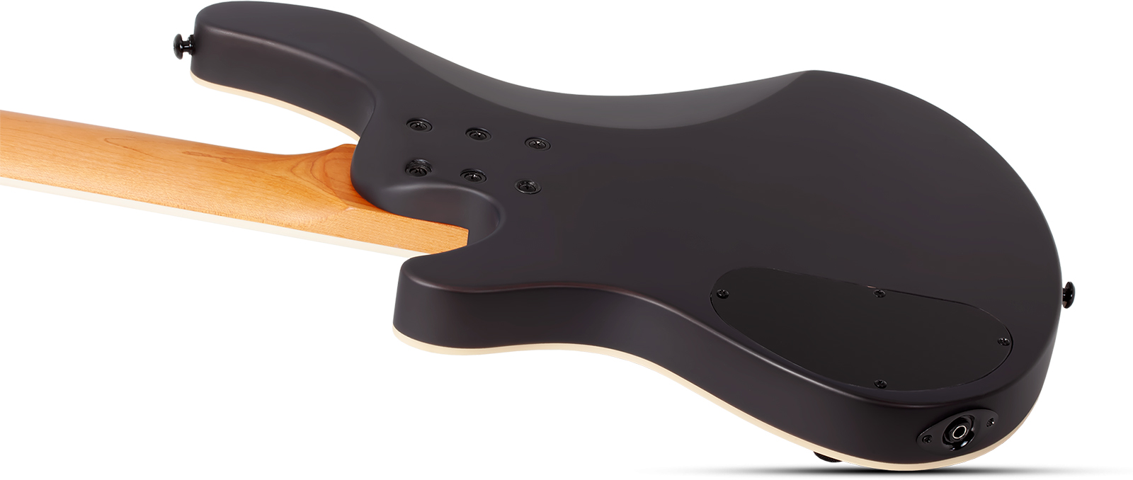 Schecter C5 Standard 5c Rw - Charcoal Satin - Solid body elektrische bas - Variation 5