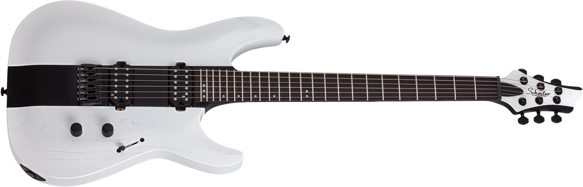 Schecter Rob Scallon C-1 Signature 2h Ht Eb - Contrast - Elektrische gitaar in Str-vorm - Main picture
