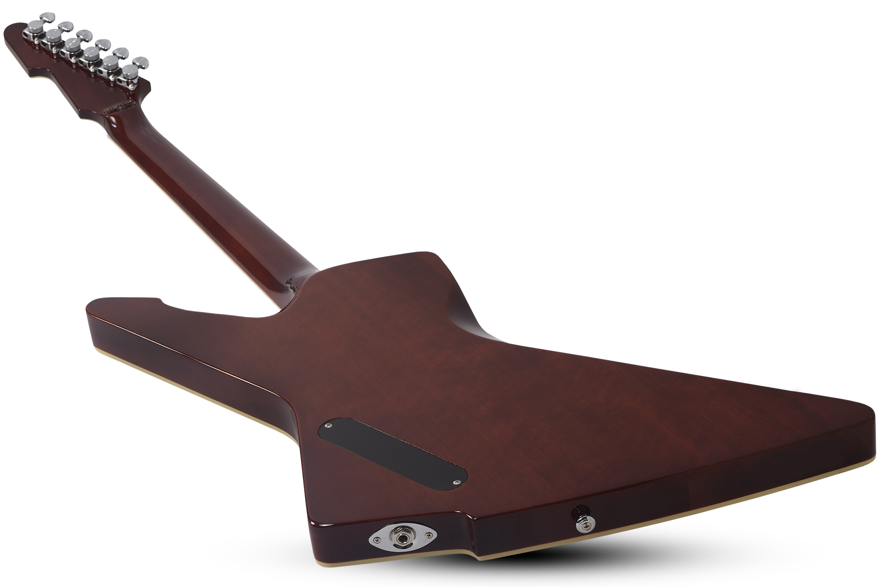Schecter E-1 Custom 2h Ht Eb - Vintage Sunburst - Metalen elektrische gitaar - Variation 2