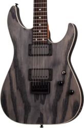 Elektrische gitaar in strat vorm Schecter C-1 Standard - Charcoal Satin