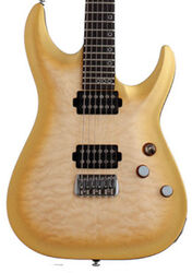 Elektrische gitaar in strat vorm Schecter Omen Extreme II - Gold Rush