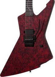 Kenmerkende elektrische gitaar Schecter Patrick Kennison E-1 FR Apocrypha - Red reign