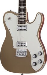 Televorm elektrische gitaar Schecter PT Fastback - Gold top