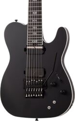 Bariton elektrische gitaar Schecter PT-7 FR-S SLS Elite Evil Twin - Satin black