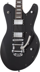 Kenmerkende elektrische gitaar Schecter Robert Smith UltraCure - Black pearl