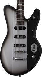 Bariton elektrische gitaar Schecter Robert Smith UltraCure VI - Silver burst pearl