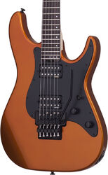 Televorm elektrische gitaar Schecter Sun Valley Super Shredder FR - Lambo orange
