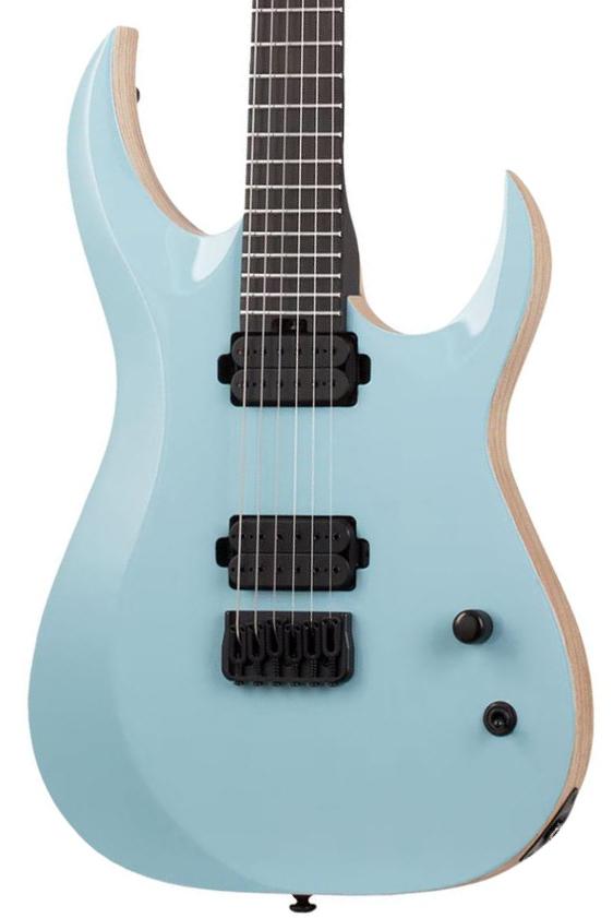 Metalen elektrische gitaar Schecter John Browne Tao-6 - AZURE