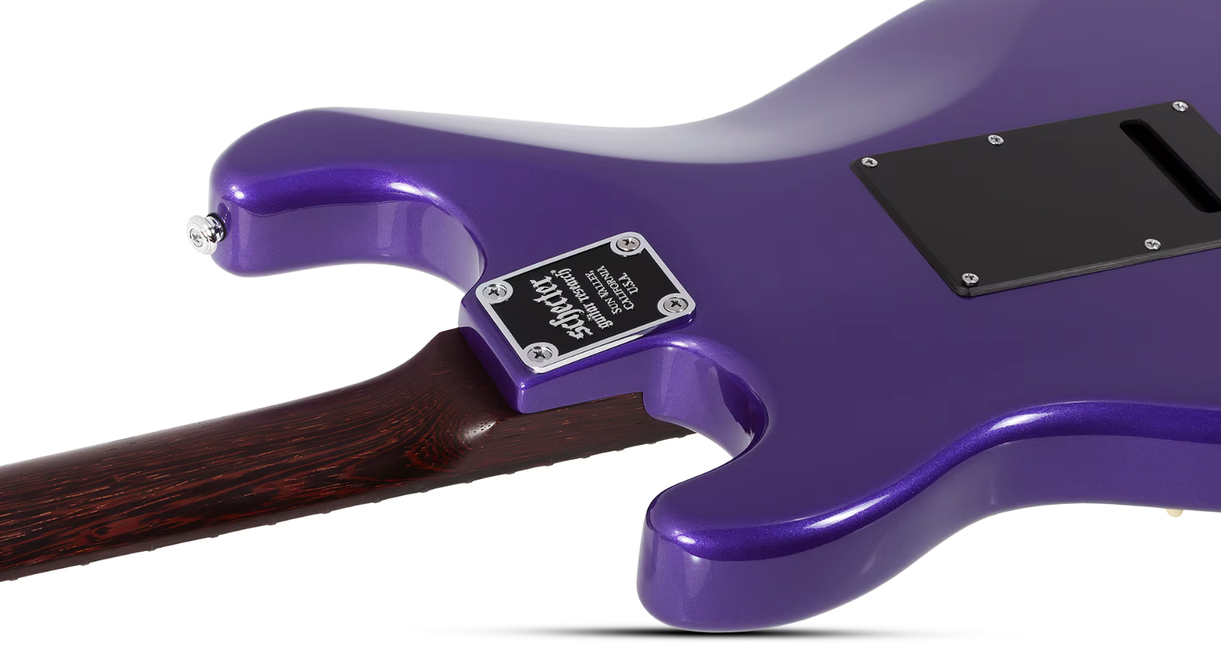 Schecter Nick Johnston Traditional 10th Ann. Signature Hss Trem Eb - Atomic Violet - Elektrische gitaar in Strat vorm - Variation 6