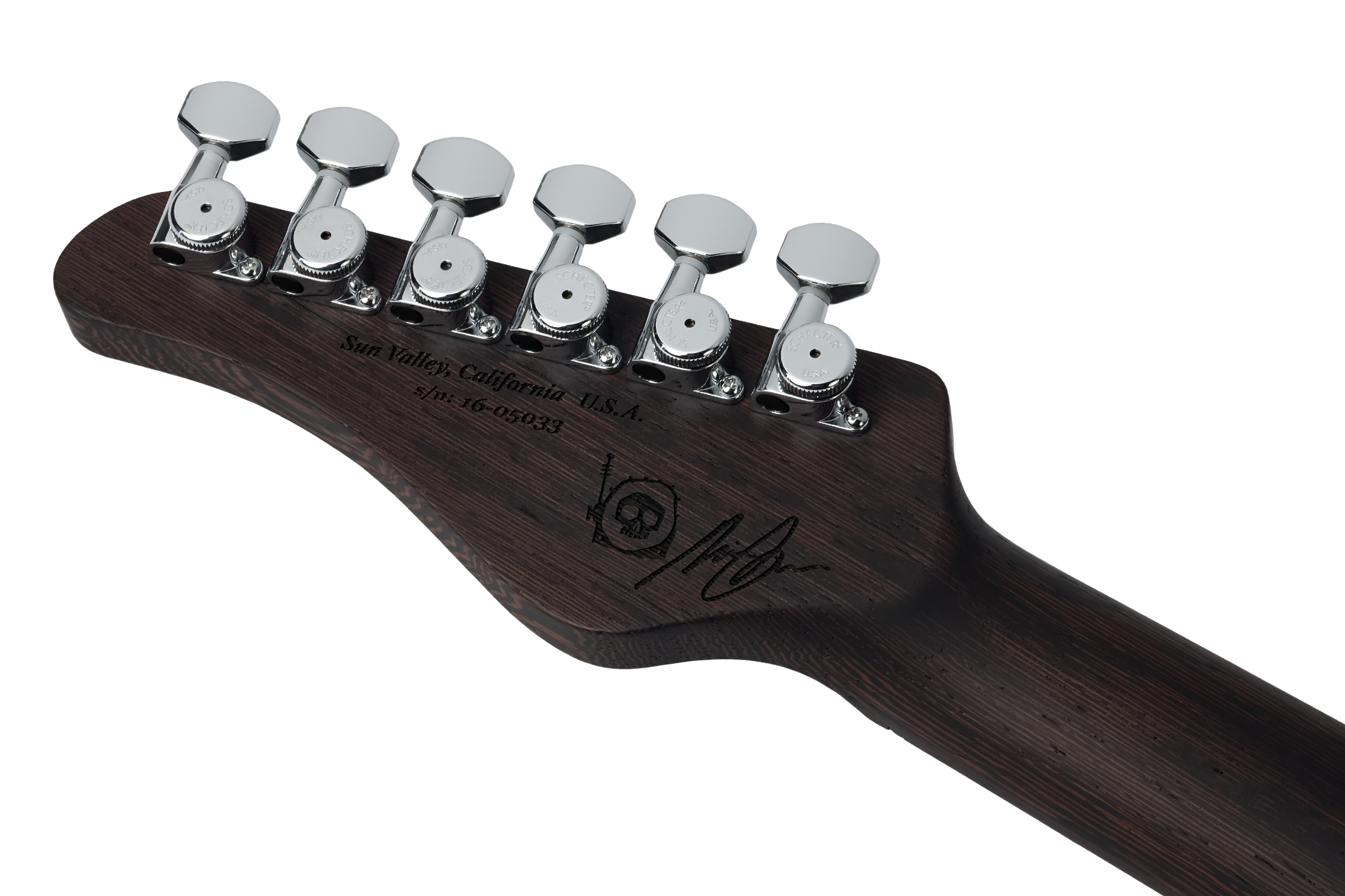 Schecter Nick Johnston Usa Signature 3s Trem Eb - Atomic Green - Elektrische gitaar in Str-vorm - Variation 4