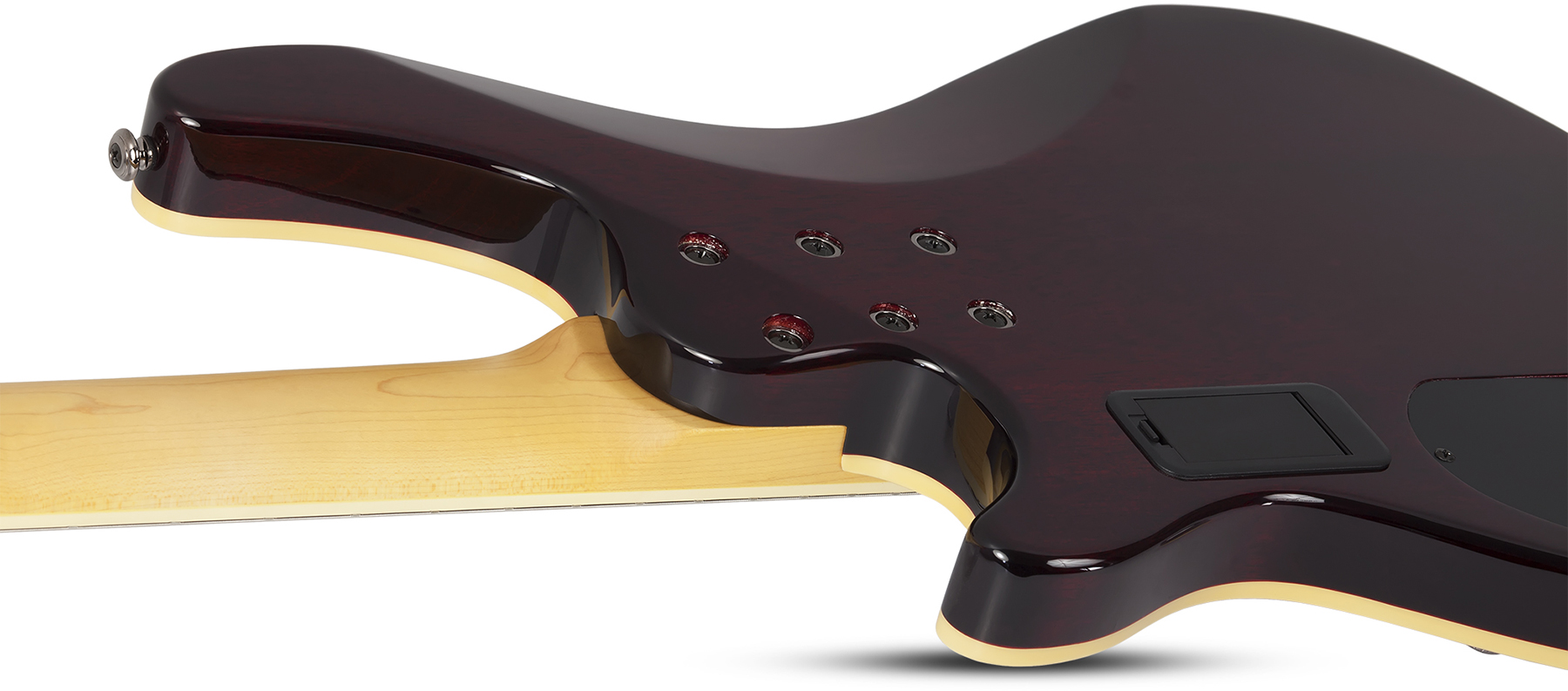 Schecter Omen Extreme-4 Active Rw - Black Cherry - Solid body elektrische bas - Variation 3