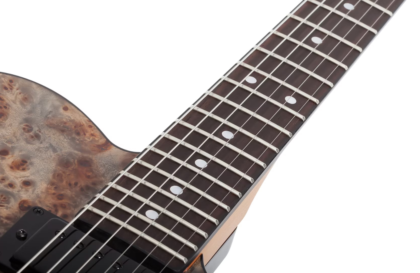 Schecter Pt Standard 2h Ht Rw - Black Fade Burst Burl - Televorm elektrische gitaar - Variation 4