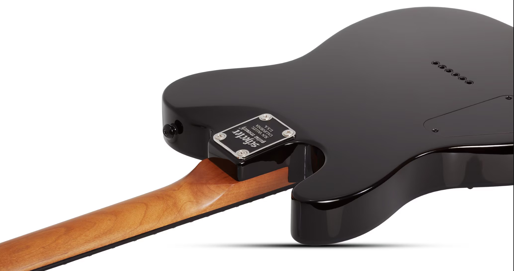 Schecter Pt Standard 2h Ht Rw - Black Fade Burst Burl - Televorm elektrische gitaar - Variation 5