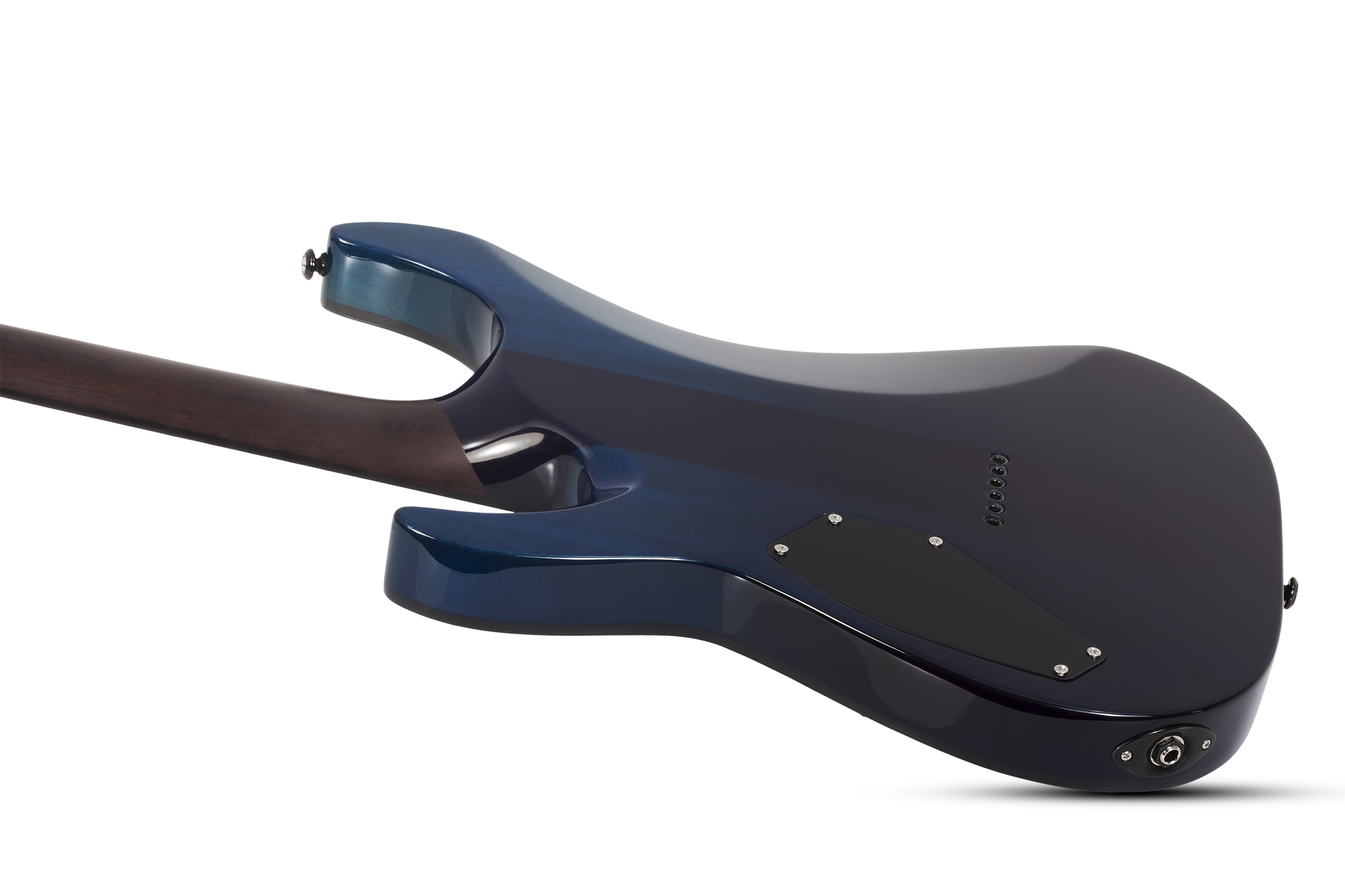 Schecter Reaper-6 Elite 2h Ht Eb - Deep Blue Ocean - Elektrische gitaar in Str-vorm - Variation 3