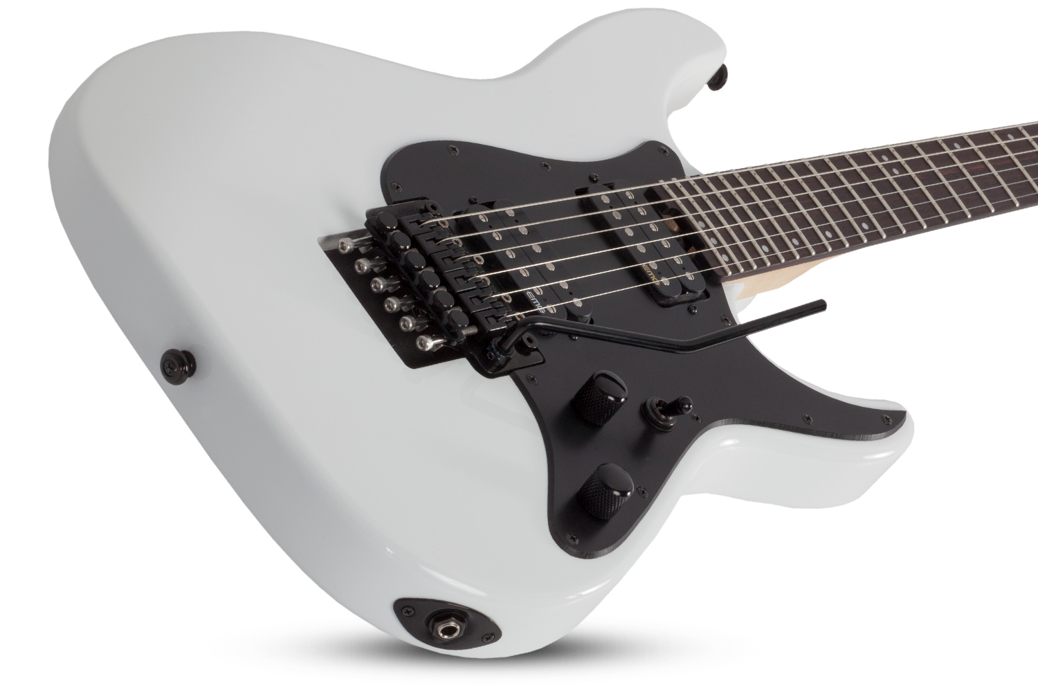 Schecter Sun Valley Super Shredder Fr 2h Emg Rw - White - Elektrische gitaar in Str-vorm - Variation 2