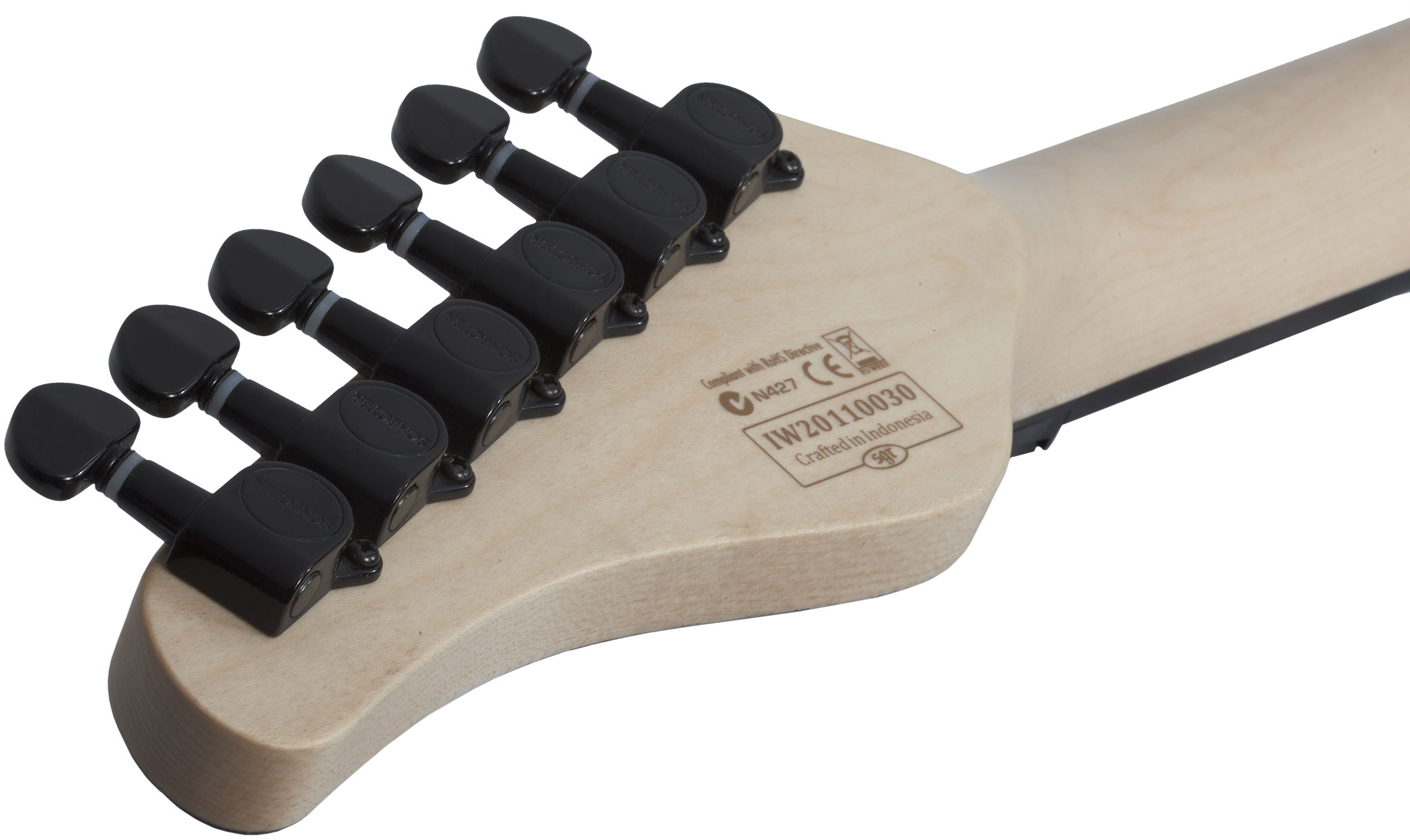 Schecter Sun Valley Super Shredder Fr S 2h Emg Sustainiac Mn - Green Reign - Metalen elektrische gitaar - Variation 4