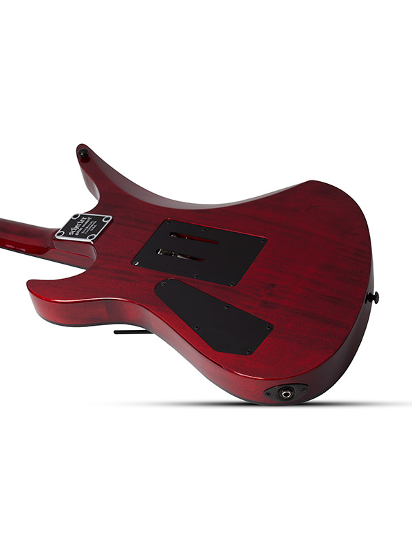 Schecter Synyster Gates Standard Plus Fr Hh Eb - Transparent Deep Red - Kenmerkende elektrische gitaar - Variation 2