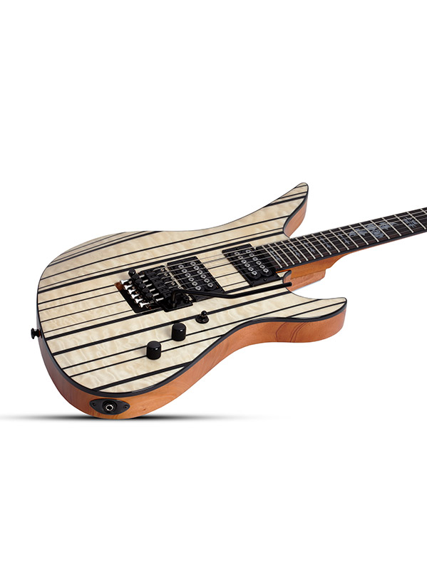 Schecter Synyster Gates Standard Plus Fr Hh Eb - Gloss Natural - Kenmerkende elektrische gitaar - Variation 2