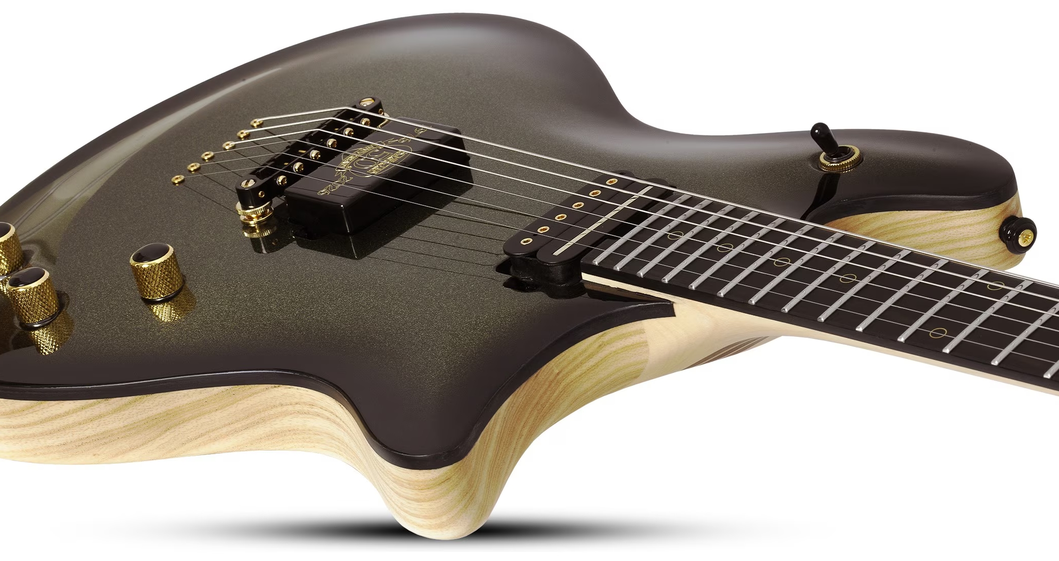 Schecter Tempest 50th Ann. 2h Ht Eb - 50th Gold Burst - Metal elektrische gitaar - Variation 3