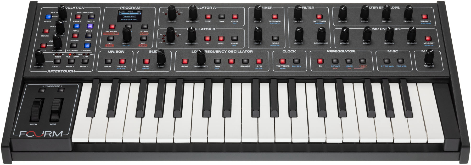 Sequential Fourm - Synthesizer - Variation 2