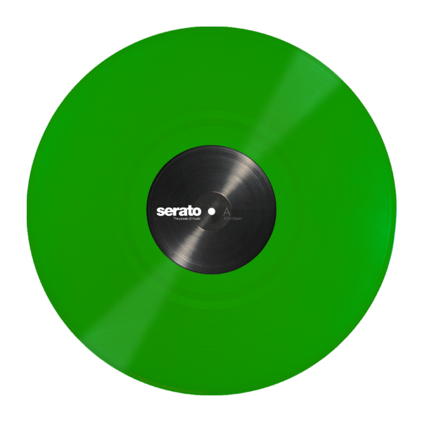 suspensie stortbui Onbevreesd Timecode vinyl Serato Serato Standard Colors 12'' (Pair) - Green