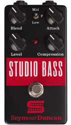 Compressor/sustain/noise gate effectpedaal Seymour duncan Studio Bass Compressor