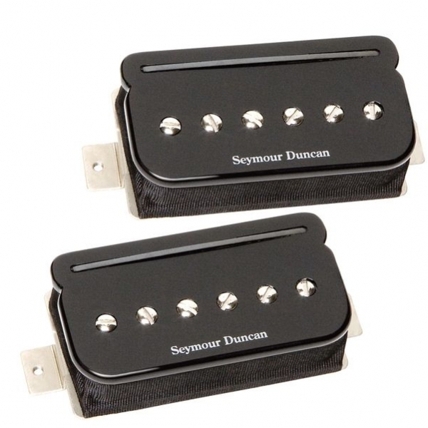 Seymour Duncan Shpr-1s P-rails - Set - Black - Elektrische gitaar pickup - Variation 1