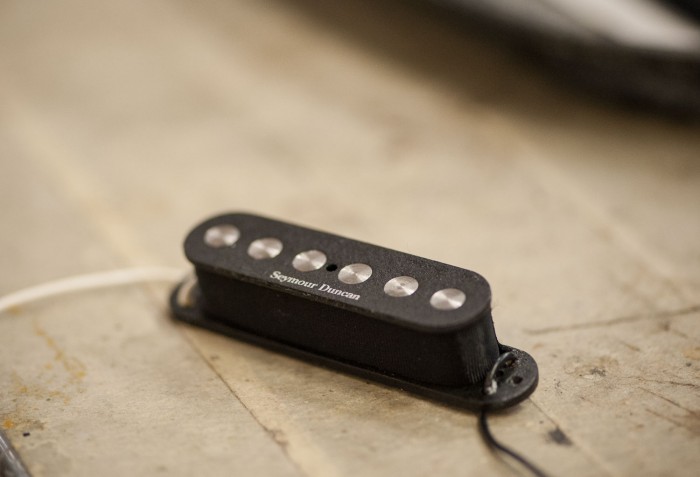 Seymour Duncan Ssl-4 Quarter Pound Strat - Black - Elektrische gitaar pickup - Variation 1