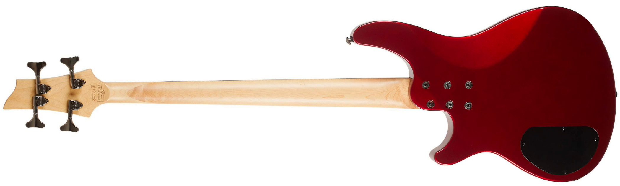 Sgr By Schecter C4 - Metallic Red - Solid body elektrische bas - Variation 1