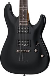 Elektrische gitaar in str-vorm Sgr by schecter C-1 - Midnight satin black