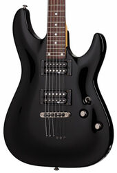 Elektrische gitaar in str-vorm Sgr by schecter C-1 - Gloss black
