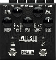 Reverb/delay/echo effect pedaal Shift line Everest II Stereo Reverb-Delay