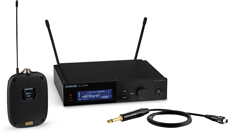 Shure Slxd14+e-g65 - Draadloze instrumentmicrofoon - Main picture