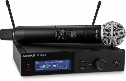 Shure Slxd24+e-58-g65 - Draadloze handmicrofoon - Main picture