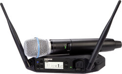 Draadloze handmicrofoon Shure GLXD24+/B87A/Z4