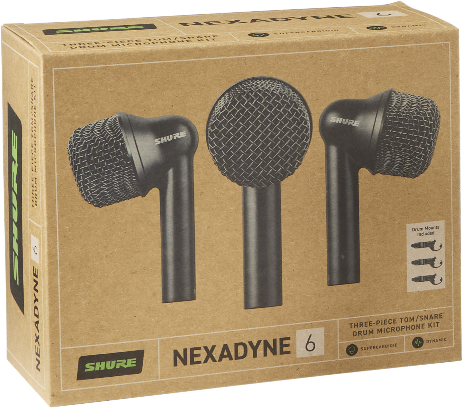 Shure Pack De 3 Micros Tom Nexadyne 6 -  - Variation 4