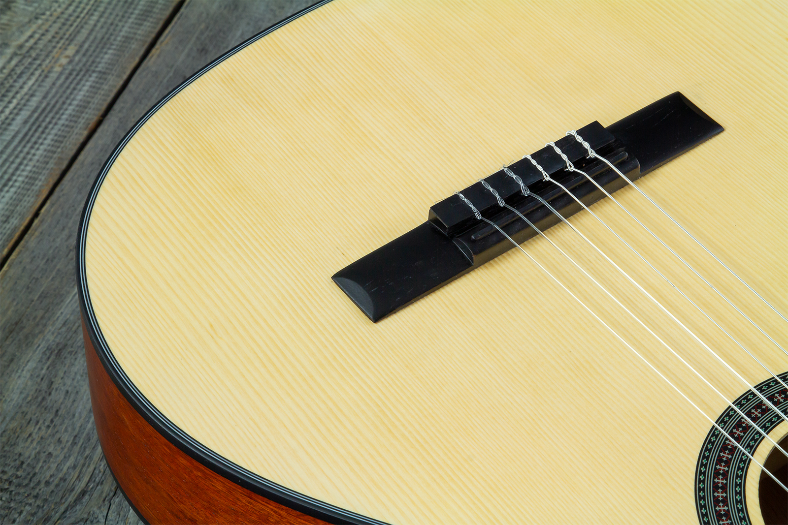 Silvanez Clcr44 4/4 Thinline Cw Epicea Acajou Rw - Natural - Klassieke gitaar 4/4 - Variation 3
