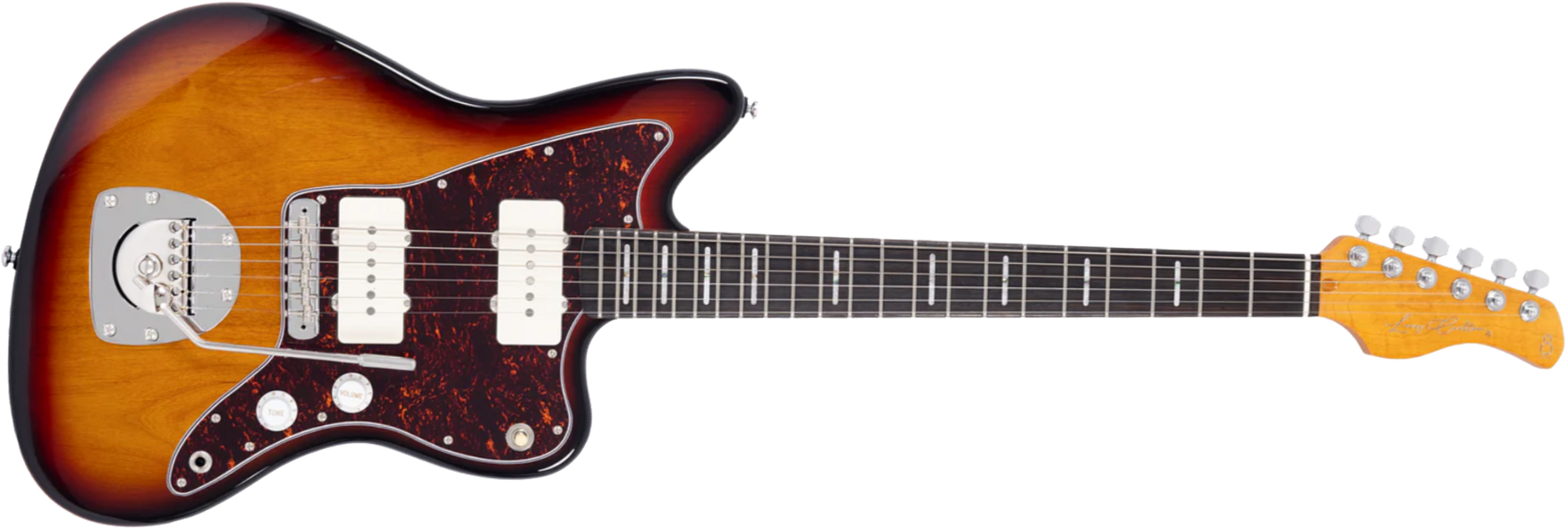 Sire Larry Carlton J5 2s Trem Eb - 3-tone Sunburst - Retro-rock elektrische gitaar - Main picture