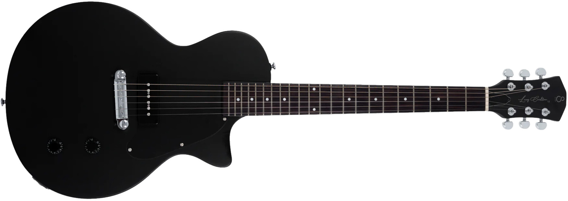 Sire Larry Carlton L3 P90 Signature 1s Ht Rw - Black - Enkel gesneden elektrische gitaar - Main picture