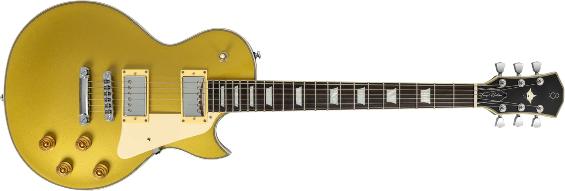 Sire Larry Carlton L7 New Gen 2h Ht Eb - Metallic Gold - Single cut gitaar - Main picture