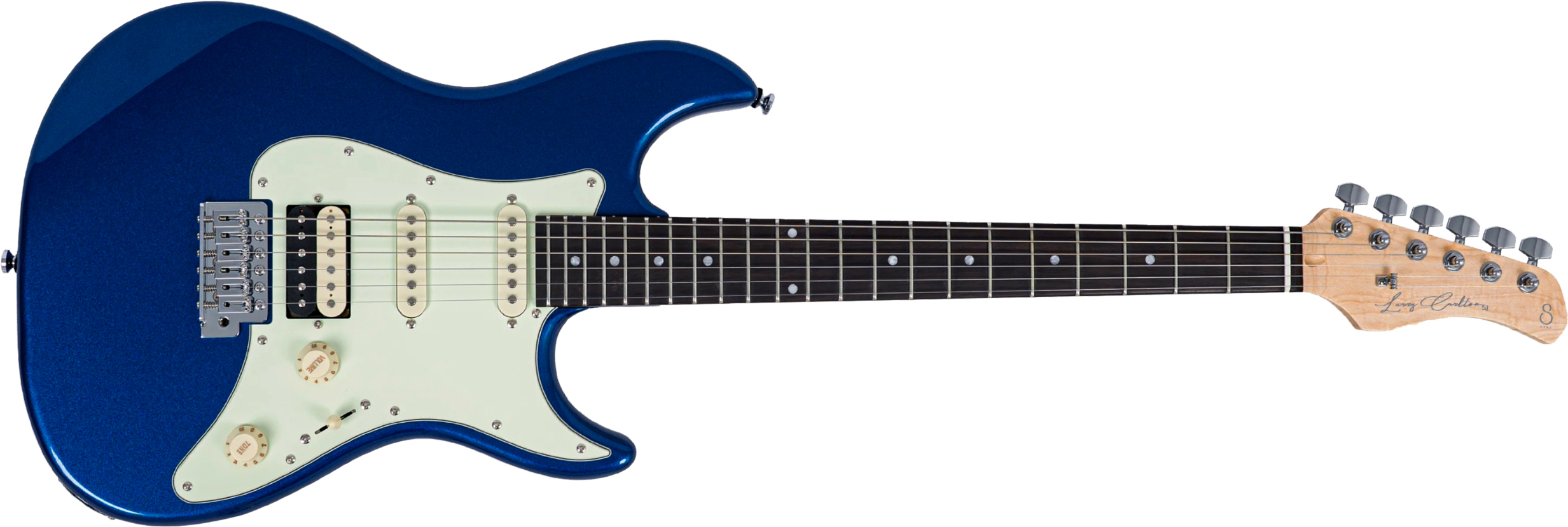 Sire Larry Carlton S1 Hss Trem Rw - Dark Navy - Elektrische gitaar in Strat vorm - Main picture