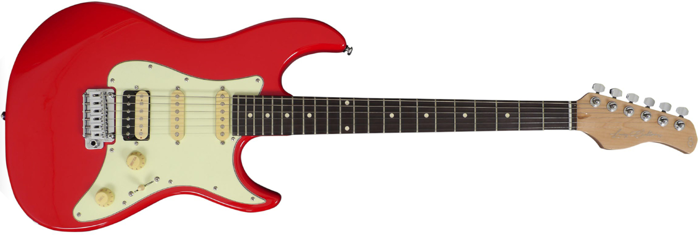 Sire Larry Carlton S3 Signature Hss Trem Rw - Dakota Red - Elektrische gitaar in Str-vorm - Main picture