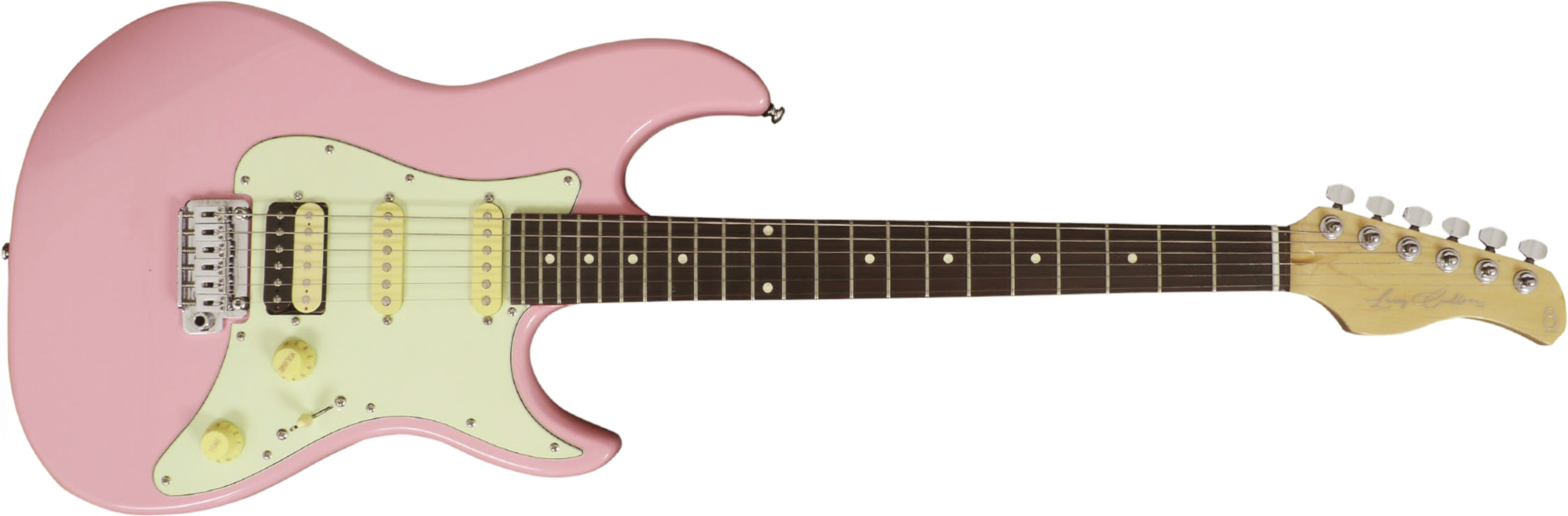 Sire Larry Carlton S3 Signature Hss Trem Rw - Pink - Elektrische gitaar in Str-vorm - Main picture