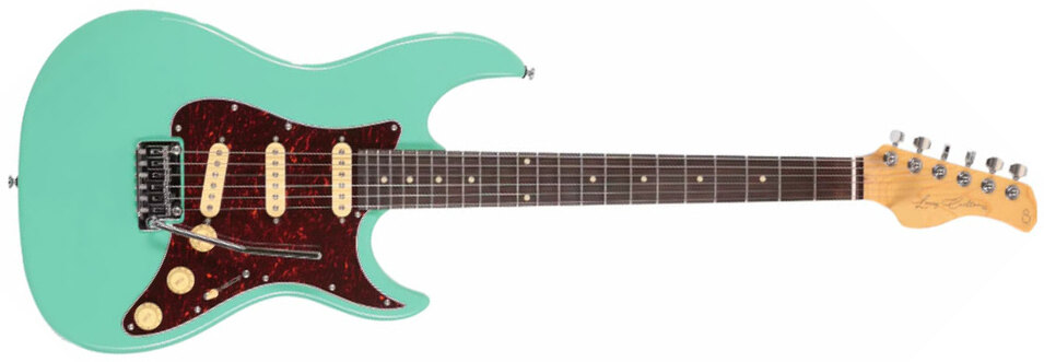 Sire Larry Carlton S3 Sss Signature 3s Trem Rw - Mild Green - Elektrische gitaar in Str-vorm - Main picture