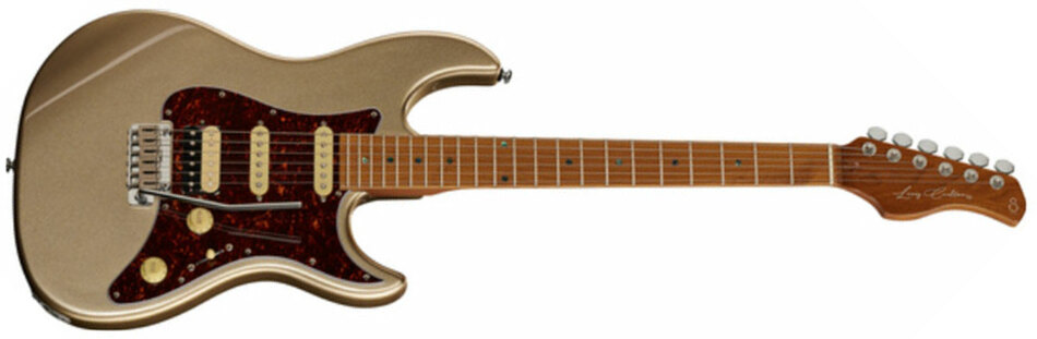 Sire Larry Carlton S7 Signature Hss Trem Rw - Champagne Gold Metal - Elektrische gitaar in Str-vorm - Main picture