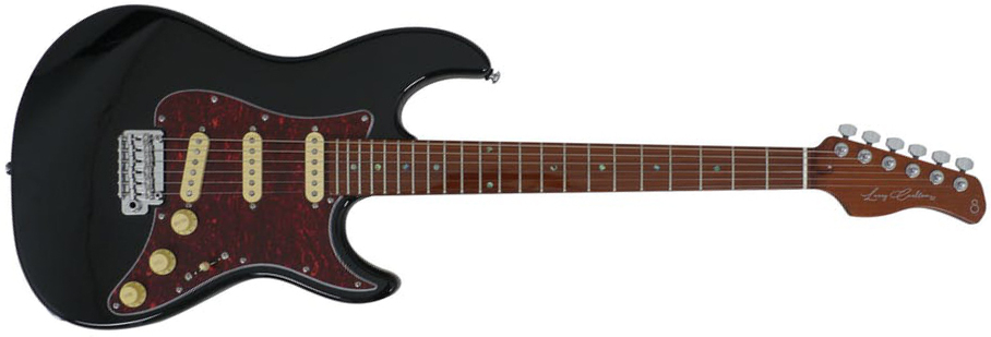 Sire Larry Carlton S7 Vintage Signature 3s Trem Mn - Black - Elektrische gitaar in Str-vorm - Main picture