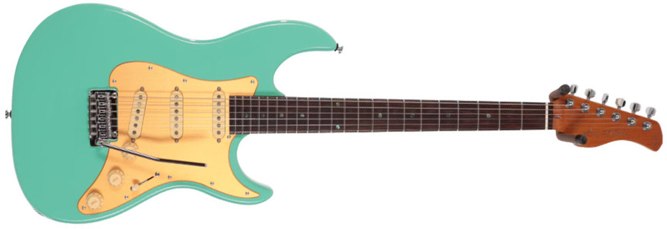 Sire Larry Carlton S7 Vintage Signature 3s Trem Mn - Mild Green - Kenmerkende elektrische gitaar - Main picture