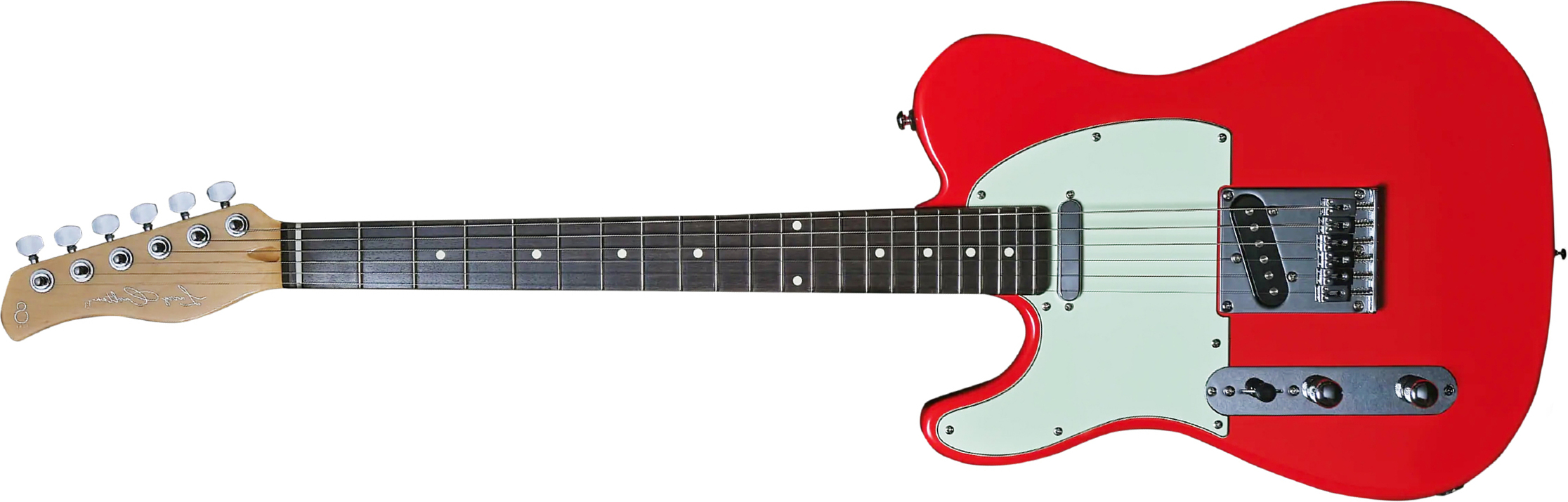 Sire Larry Carlton T3 Lh Signature Gaucher 2s Ht Rw - Dakota Red - Linkshandige elektrische gitaar - Main picture