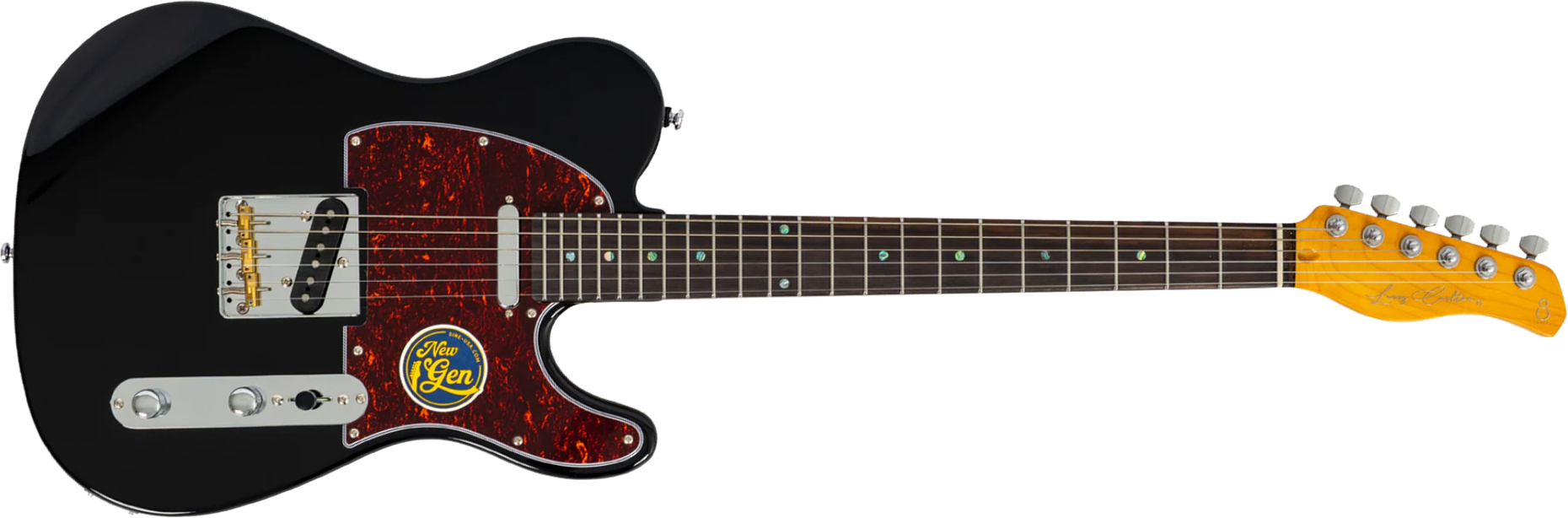 Sire Larry Carlton T7 New Gen 2s Ht Rw - Black - Televorm elektrische gitaar - Main picture